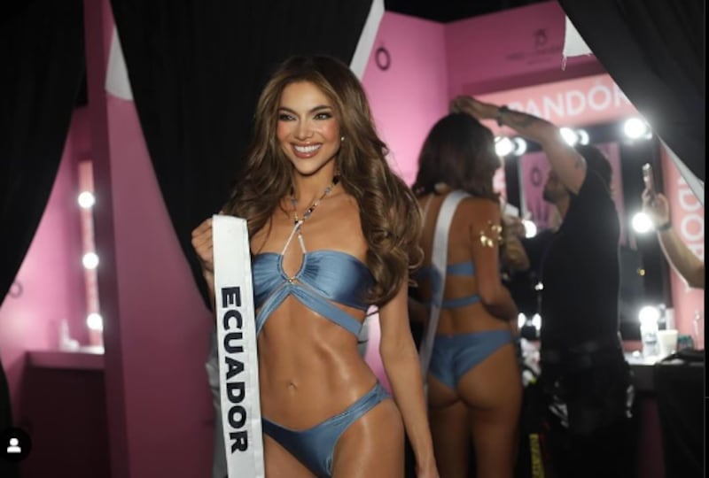 ´Mara Topic llegó al top 30 en Miss Universo 2024