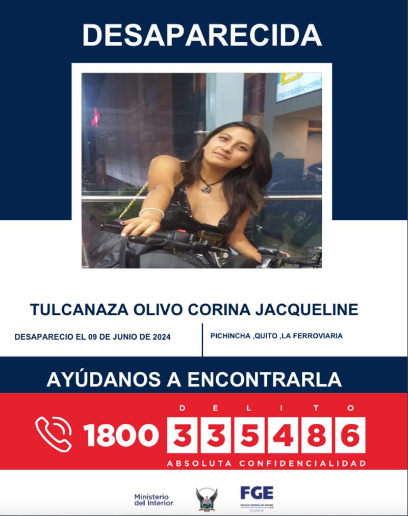 Familiares piden ayuda para localizar a adolescente que lleva 8 días desaparecida en Quito