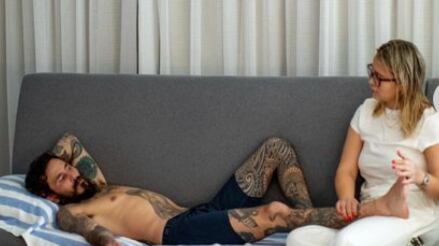 Chito Vera y su esposa.