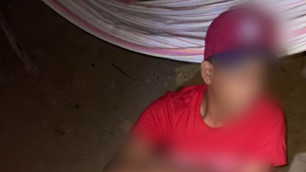 Menor que apuntó con un arma a policías fue neutralizado