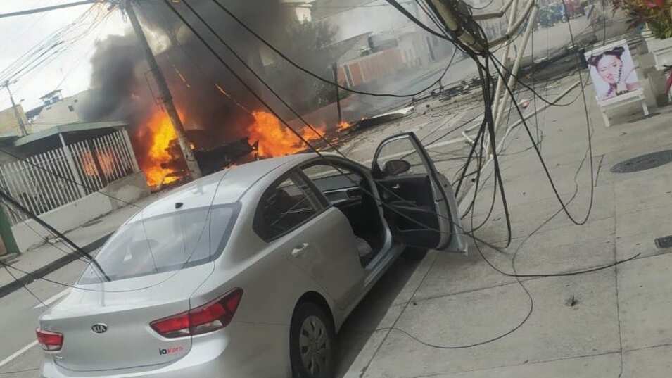 Accidente de avioneta en Guayaquil
