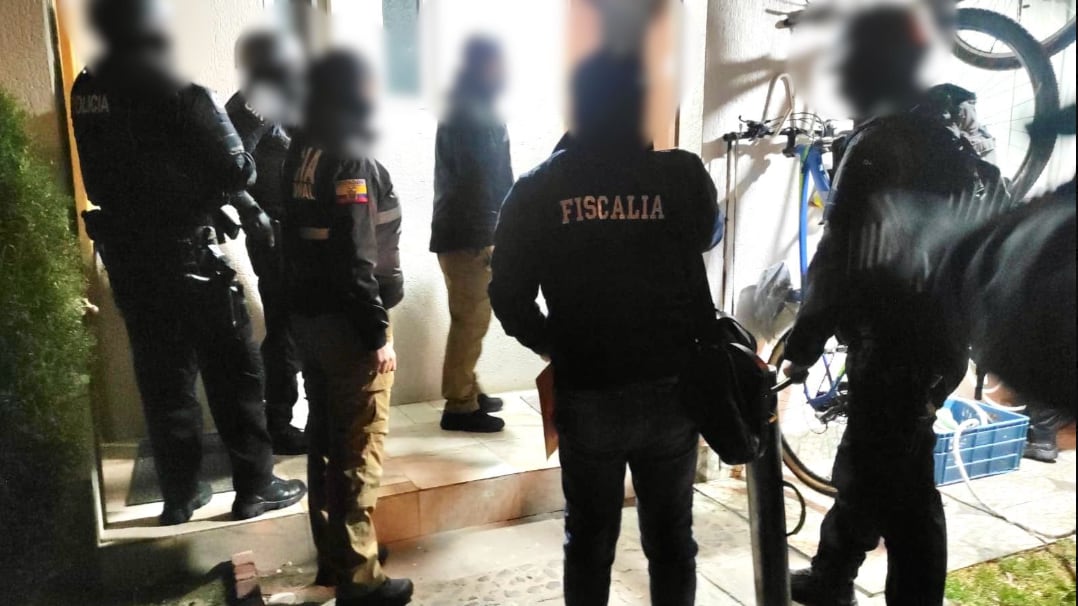 Allanamiento en Pomasqui