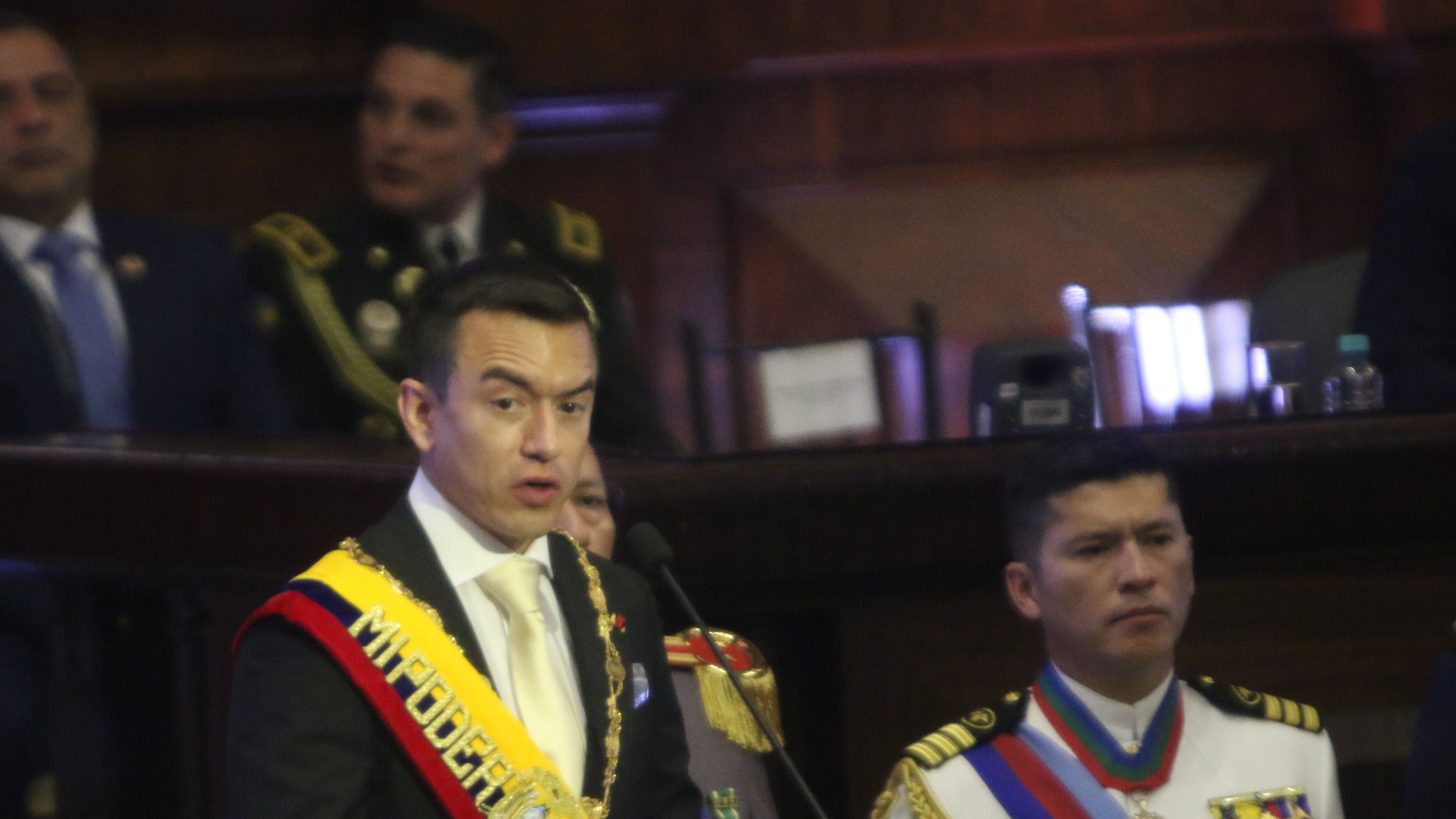 INFORME A LA NACION DANIEL NOBOA