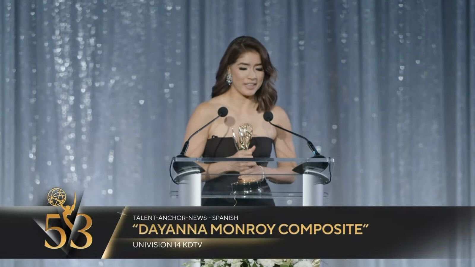 La periodista ecuatoriana Dayanna Monroy ganó tres premios Emmy al periodismo en Estados Unidos