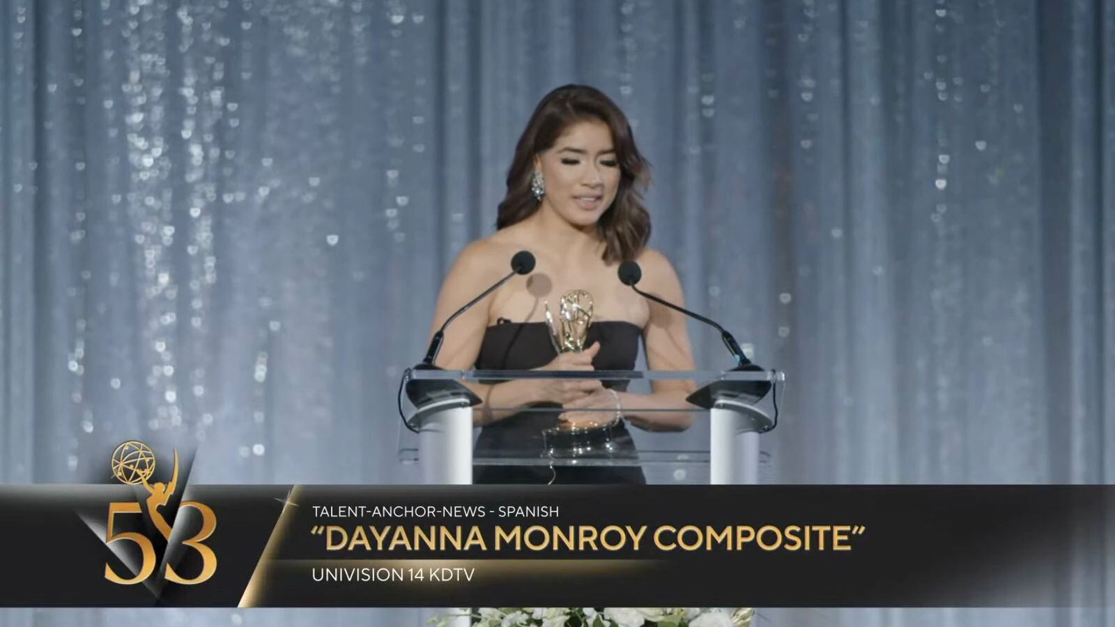 La periodista ecuatoriana Dayanna Monroy ganó tres premios Emmy al periodismo en Estados Unidos