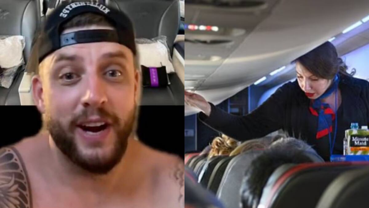 Un arduo debate se generó en redes por lo ocurrido en el vuelo