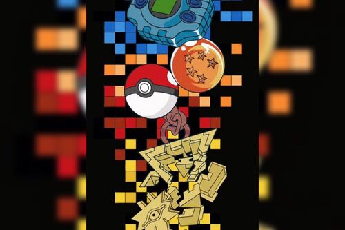 Digimon, Pokémon y Dragon Ball se unen en este brutal crossover que realiza un talentoso fan art chileno
