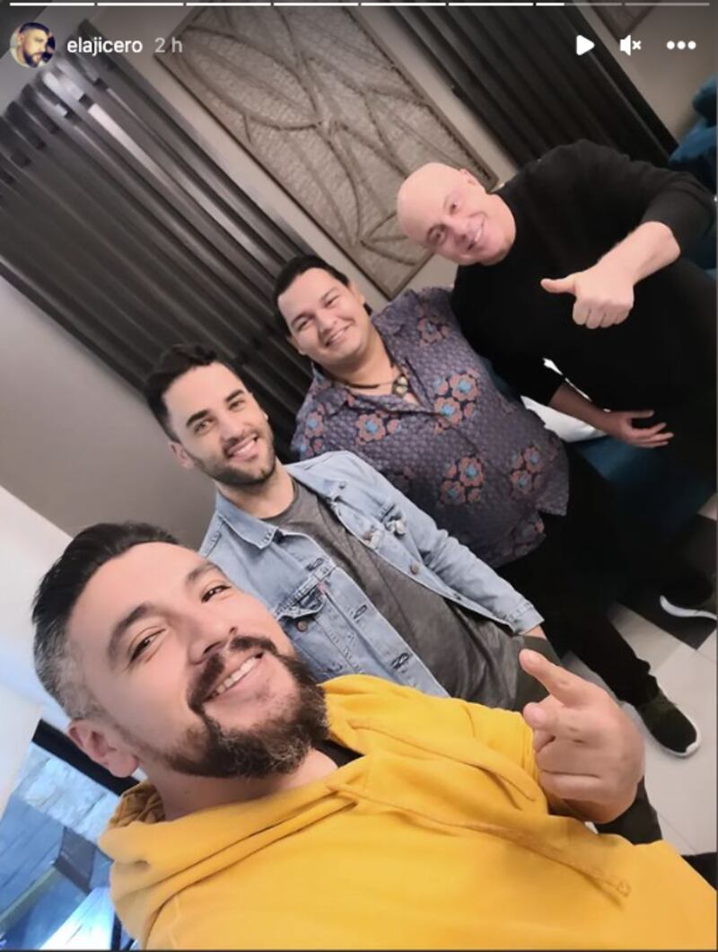 Andrés Bastidas estuvo entre los escogidos de Jorge Rausch para ver la final