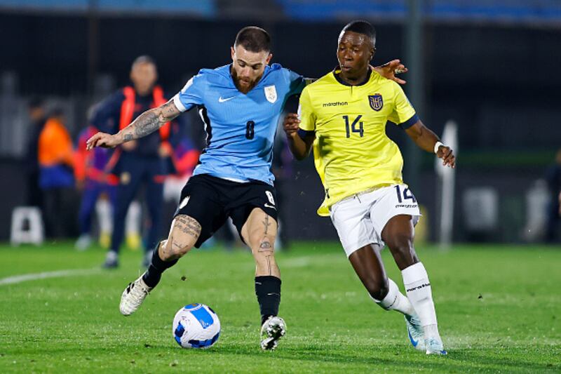 Alan Minda Ecuador vs Uruguay