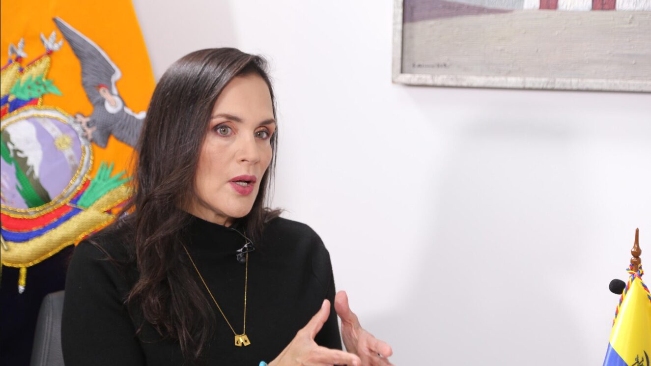 Inés Manzano, ministra de Energía y Minas (e)