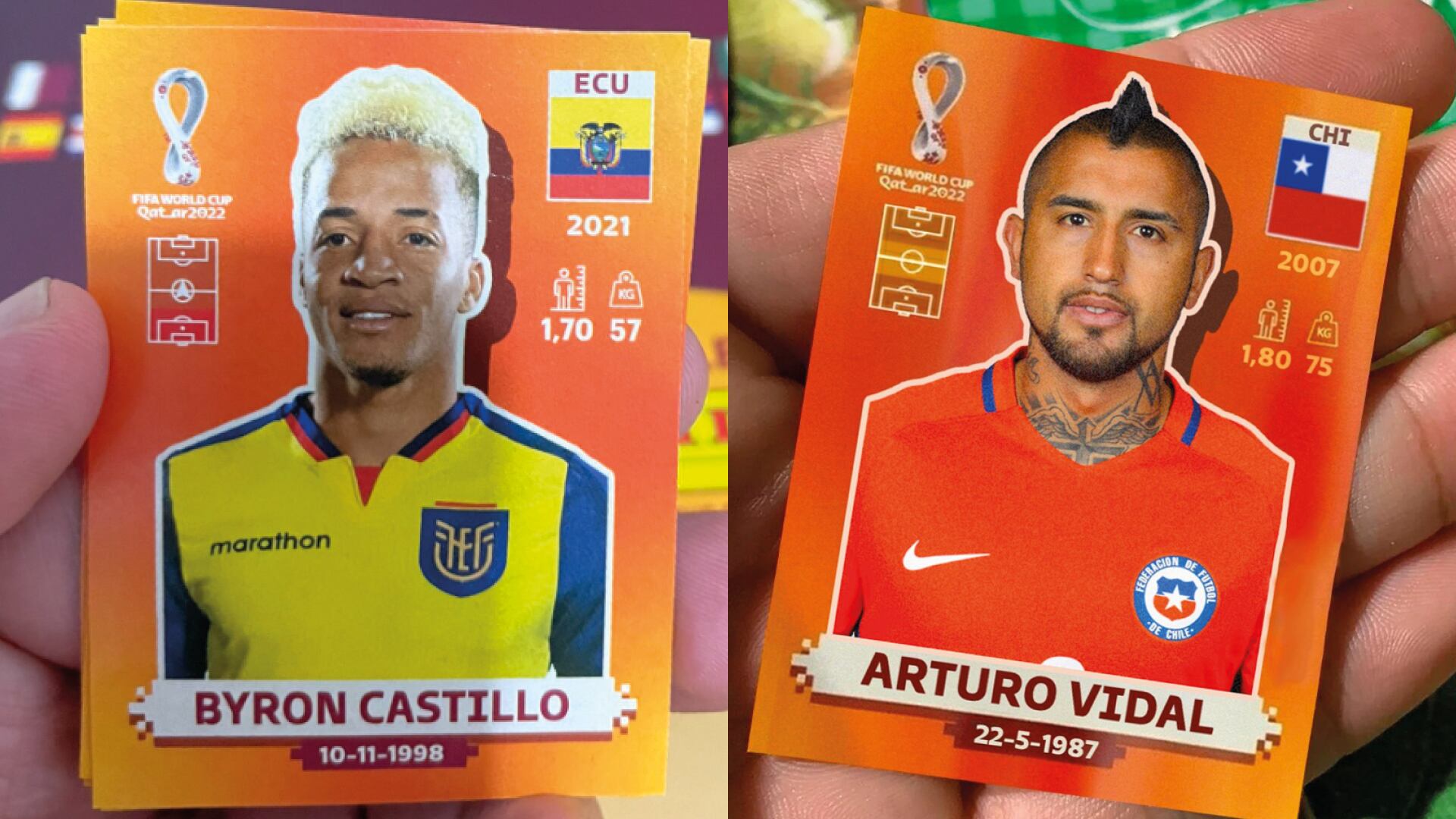 Imagen real del álbum/Montaje del álbum