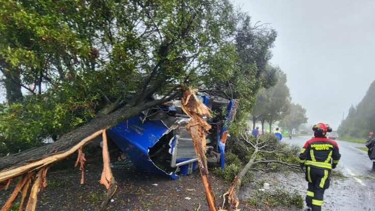 Un herido deja accidente en la Av. Simón Bolívar