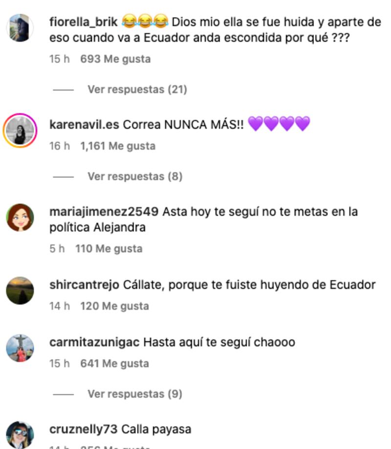 Hate a Alejandra Jaramillo.