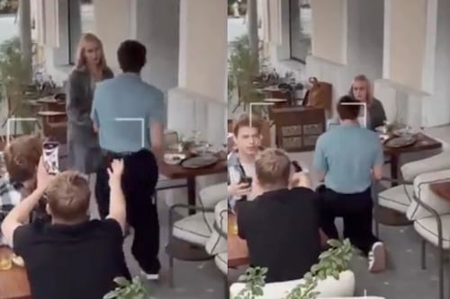 Video indignante: hombre golpea a su novia tras rechazo de propuesta de matrimonio