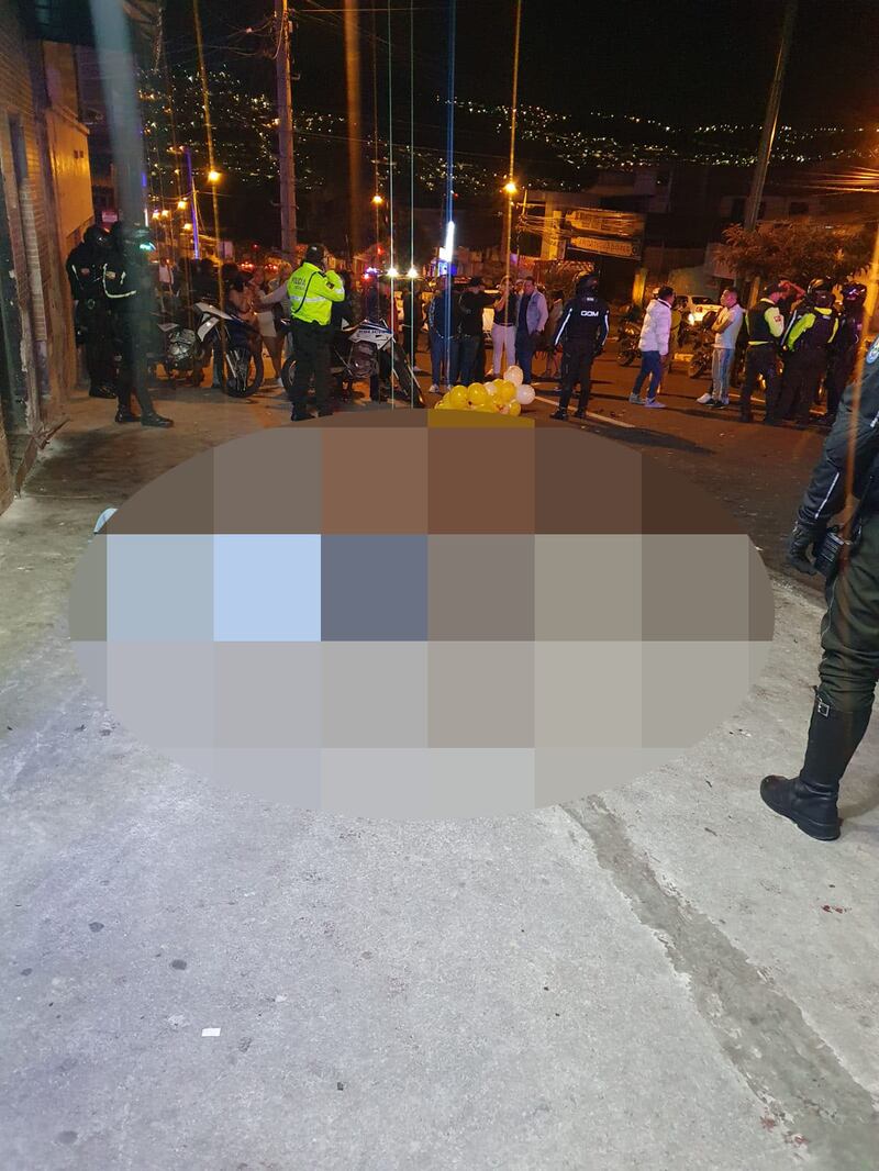 Sicariato en el sur de Quito