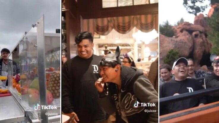 Padre e hijo vivieron un día inolvidable