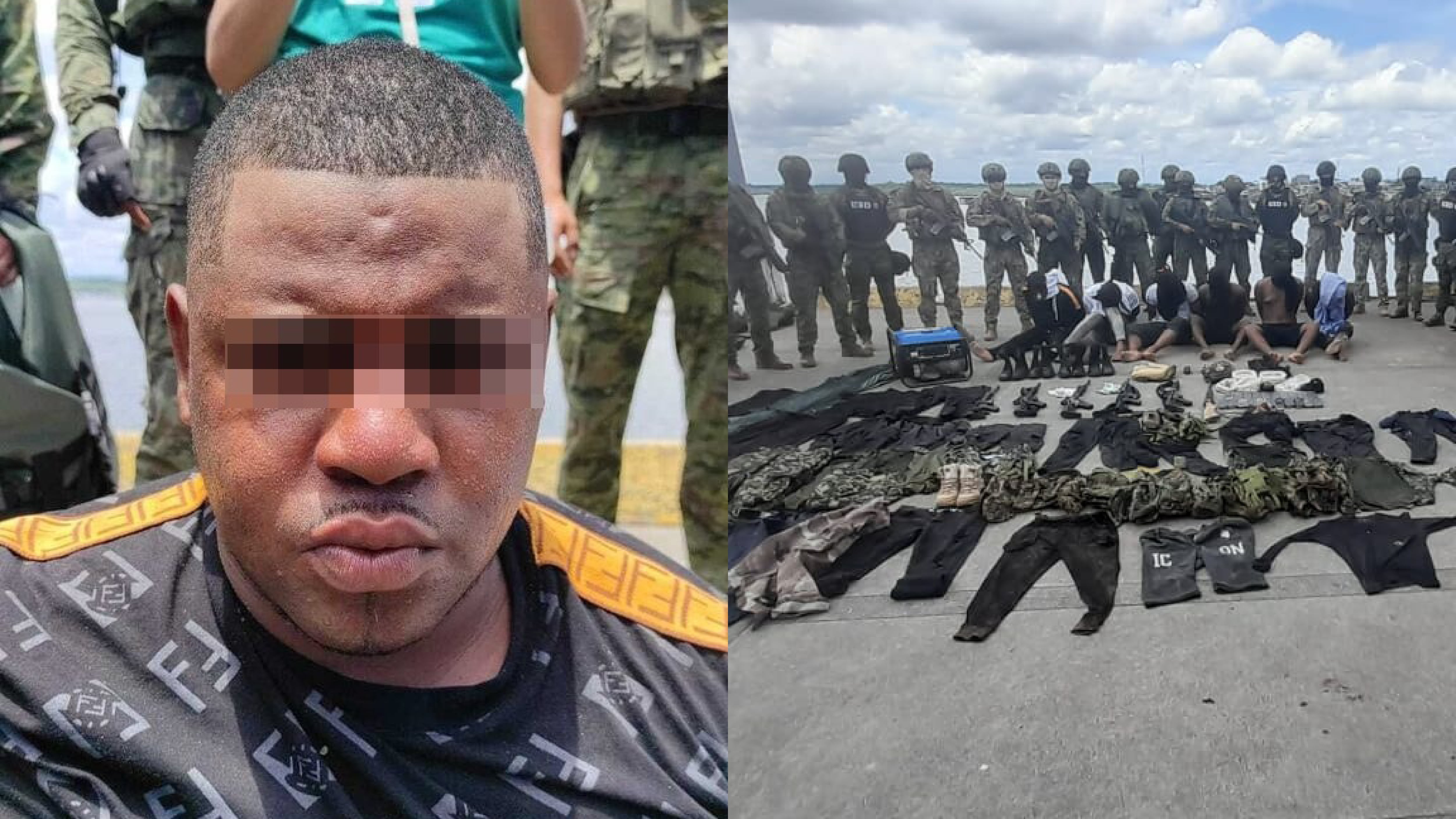 Capturan al cabecilla del Frente Oliver Sinisterra en Esmeraldas; es conocido como 'Papá Oso'