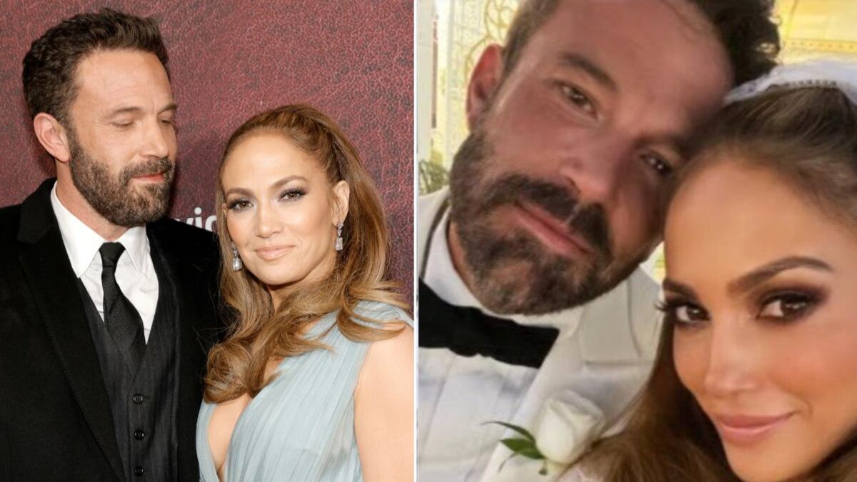 Ben Affleck y Jennifer López matrimonio