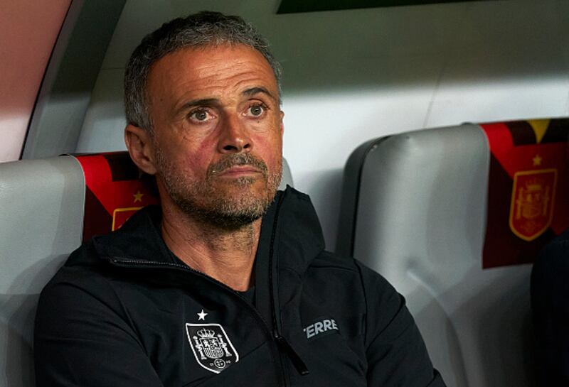 Luis Enrique, entrenador de España