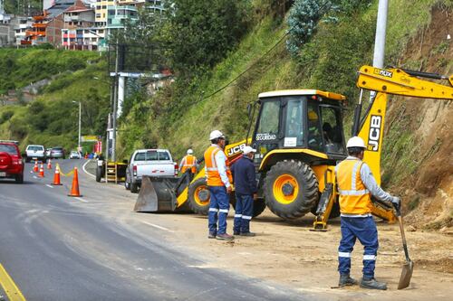 Cierres parciales en la av. Oswaldo Guayasamín y en la av. Simón Bolívar del 21 al 23 de marzo