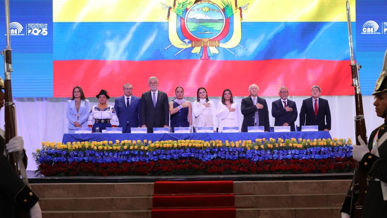 Inauguran el Referéndum y Consulta Popular 2025 en la sede del CNE