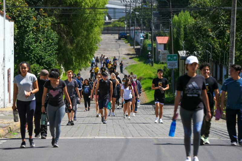 Simulacros en el Valle de los Chillos