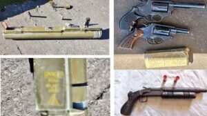 Quito: en una casa ubicada en Quitumbe almacenaban armas de presuntos integrantes de Los Choneros