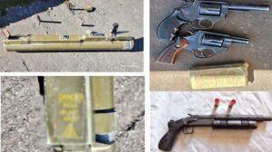 Quito: en una casa ubicada en Quitumbe almacenaban armas de presuntos integrantes de Los Choneros