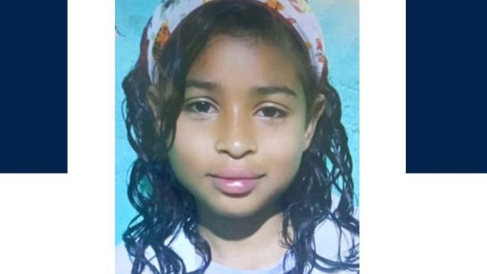 Reportan la desaparición de la niña Brytany Mafla Vega en Tumbaco