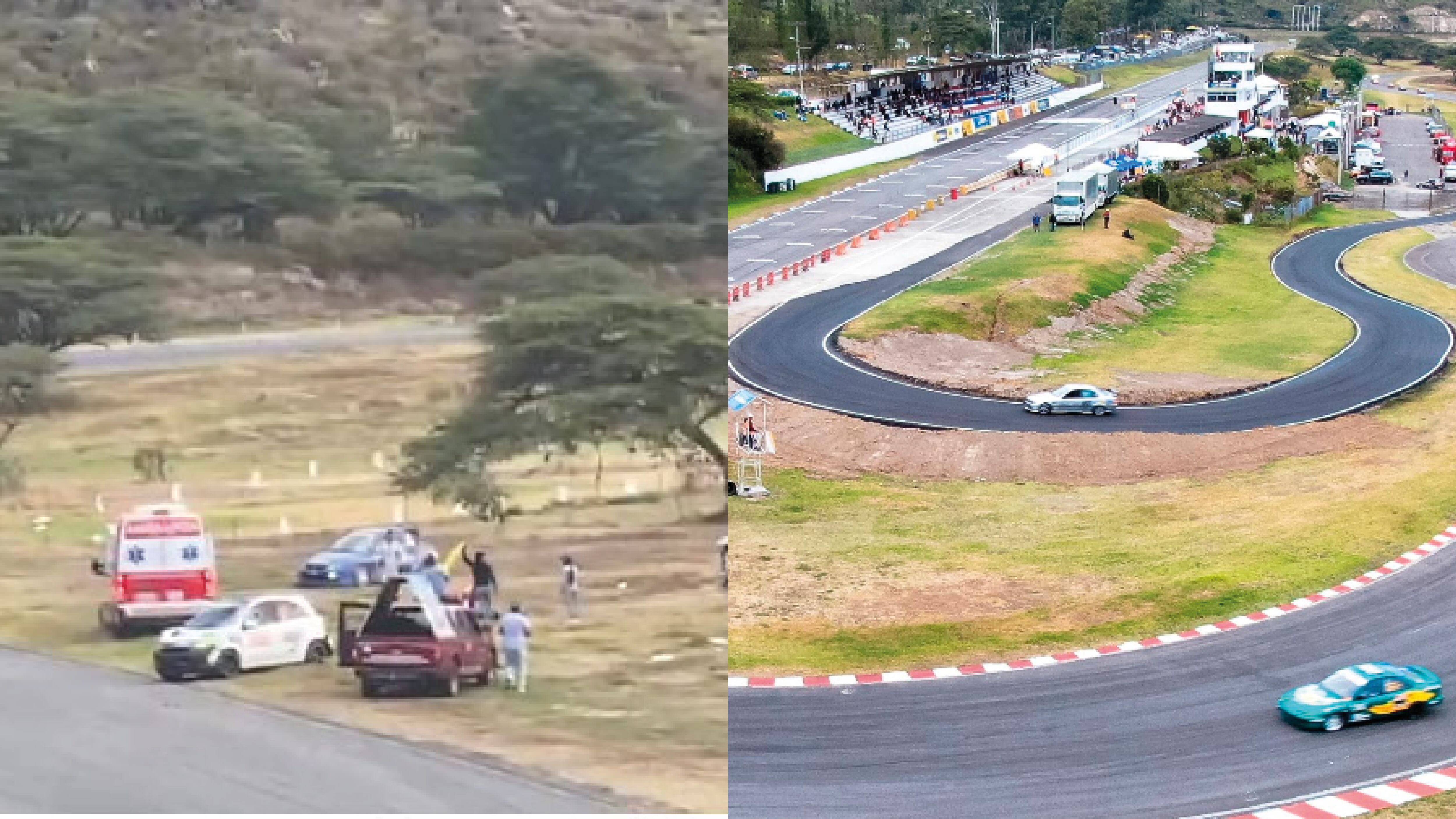 ¡Tragedia! Joven murió atropellado en plena carrera automovilística en Yahuarcocha