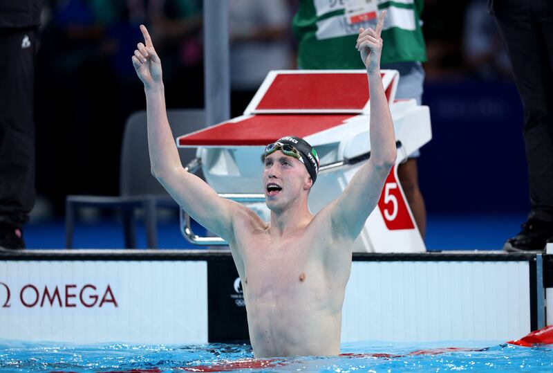 Daniel Wiffen en Juegos Olímpicos de París 2024