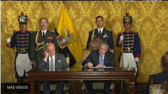 Este es el nuevo gabinete del Gobierno de Lasso tras desmantelarlo por el rechazo de la Consulta Popular