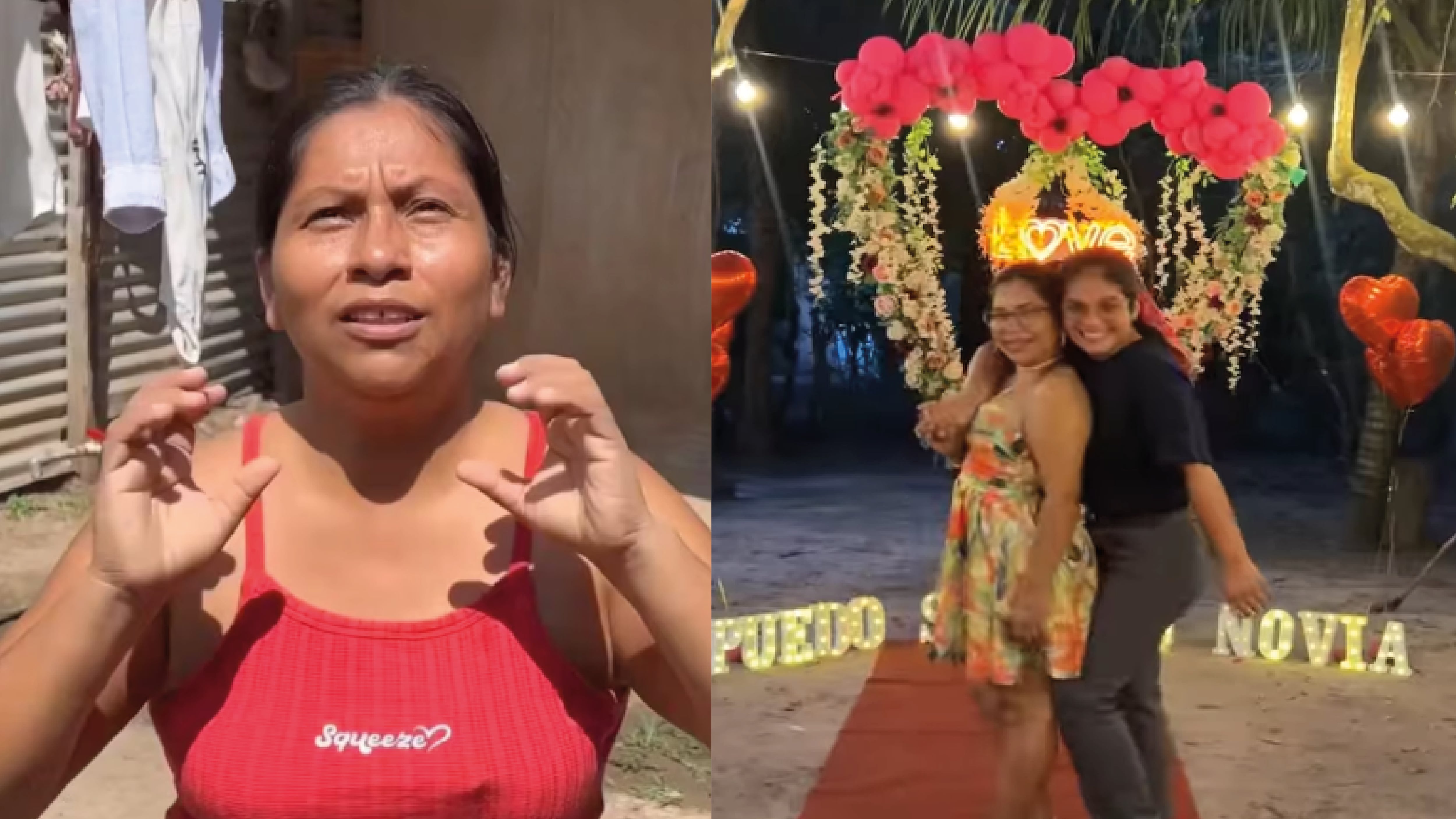 Lis Padilla responde a las críticas con un video junto a su novia Tania Pineda