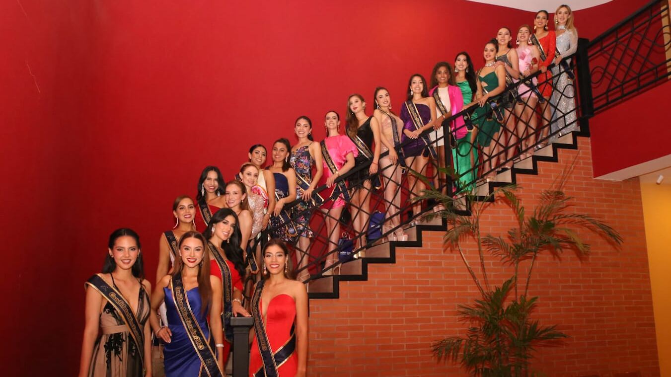 Concurso. Las candidatas a Miss Ecuador Universo 2023.
