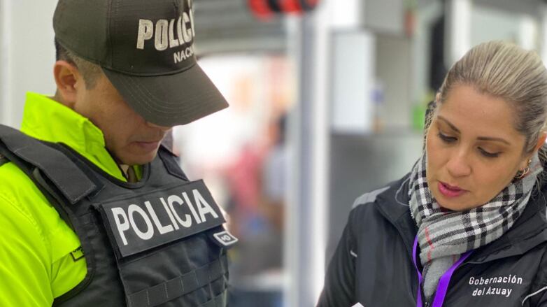 Intendente agredida en Cuenca