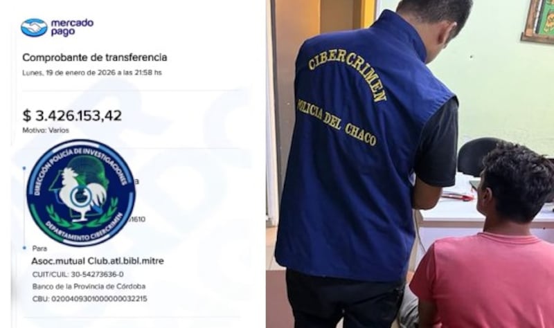 Transferencia equivocada en Córdova, Argentina
