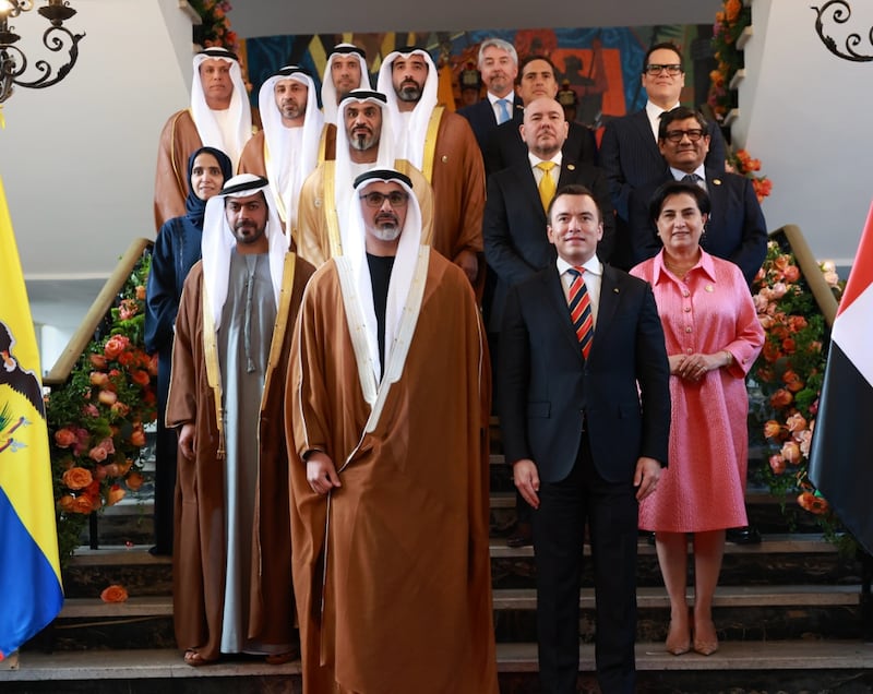 El presidente Daniel Noboa informó que la visita del Príncipe Heredero de Abu Dabi, Khaled bin Mohamed bin Zayed Al Nahyan, deja resultados concretos para Ecuador.
