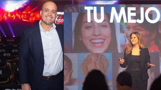 Denisse Molina y Agustín Intriago