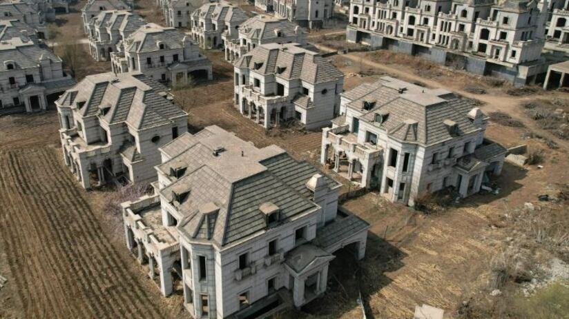 Mansiones de lujo abandonadas en China
