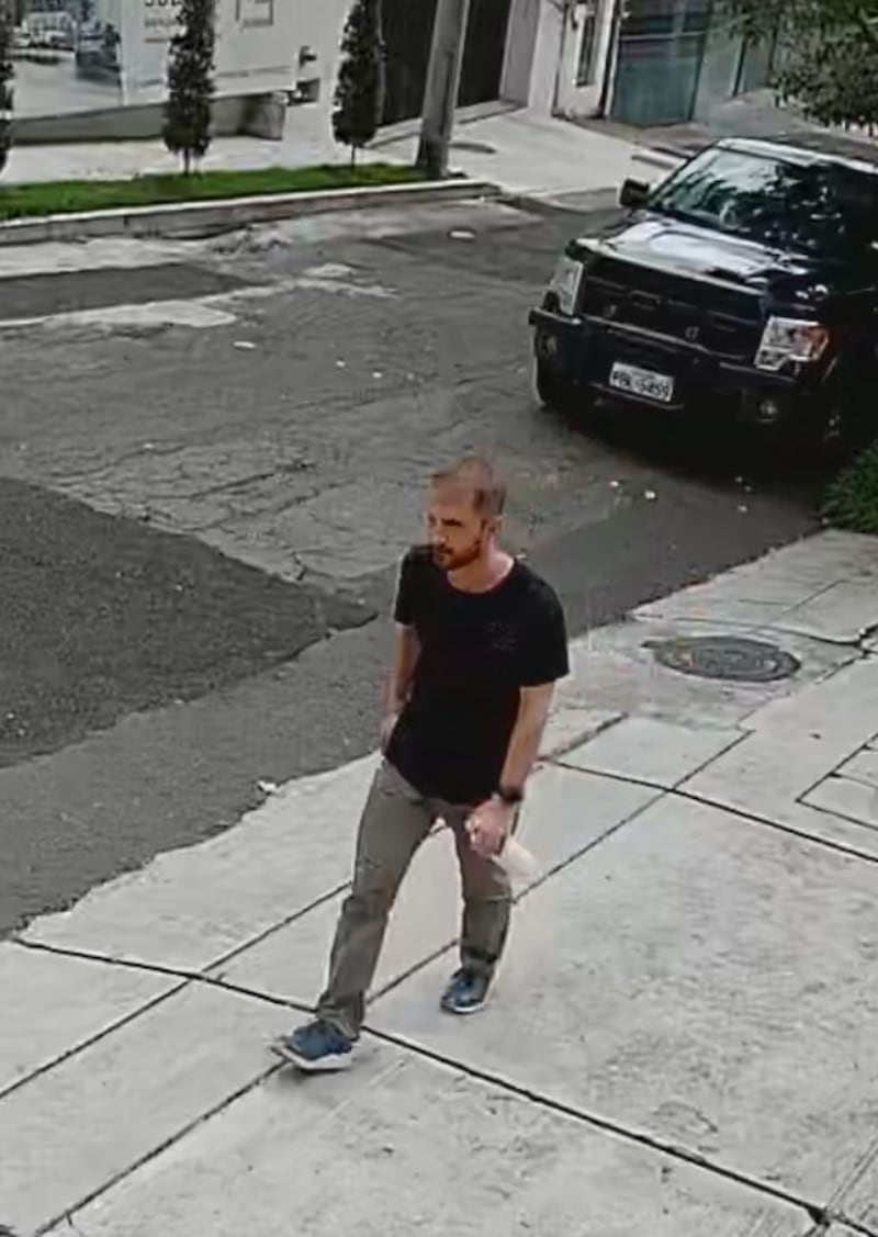 ¿Qué se sabe del último video que captó a Gregory Krupa antes de desaparecer en el norte de Quito?