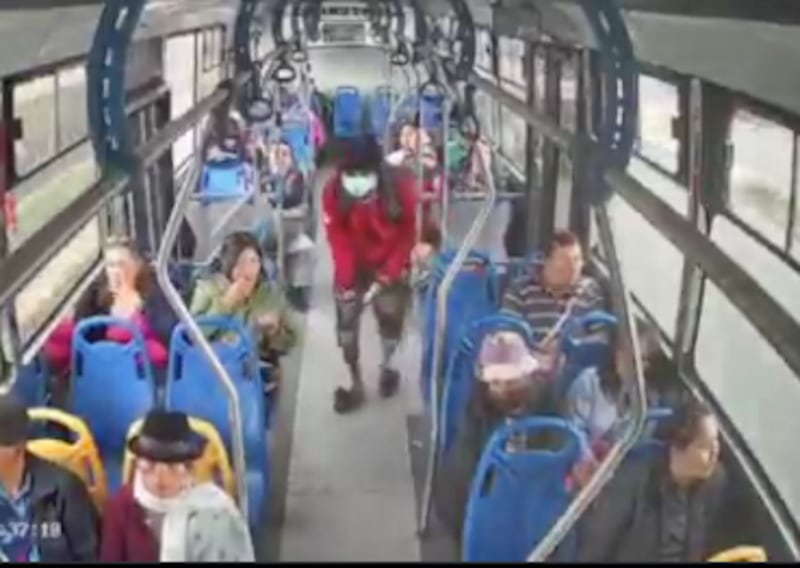 Asalto en bus