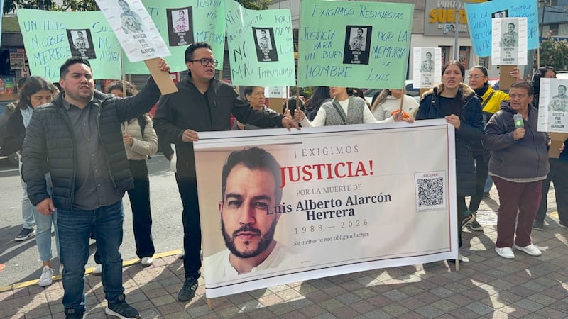 Familia de Luis Alarcón pide justicia