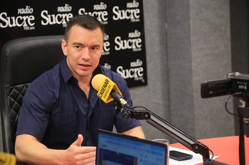 “Todo esto va a salir a la luz”: Lo que dijo Daniel Noboa sobre la suspensión temporal del movimiento Revolución Ciudadana