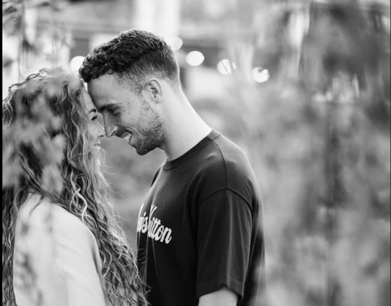 Diogo Jota y su esposa, Rute Cardoso