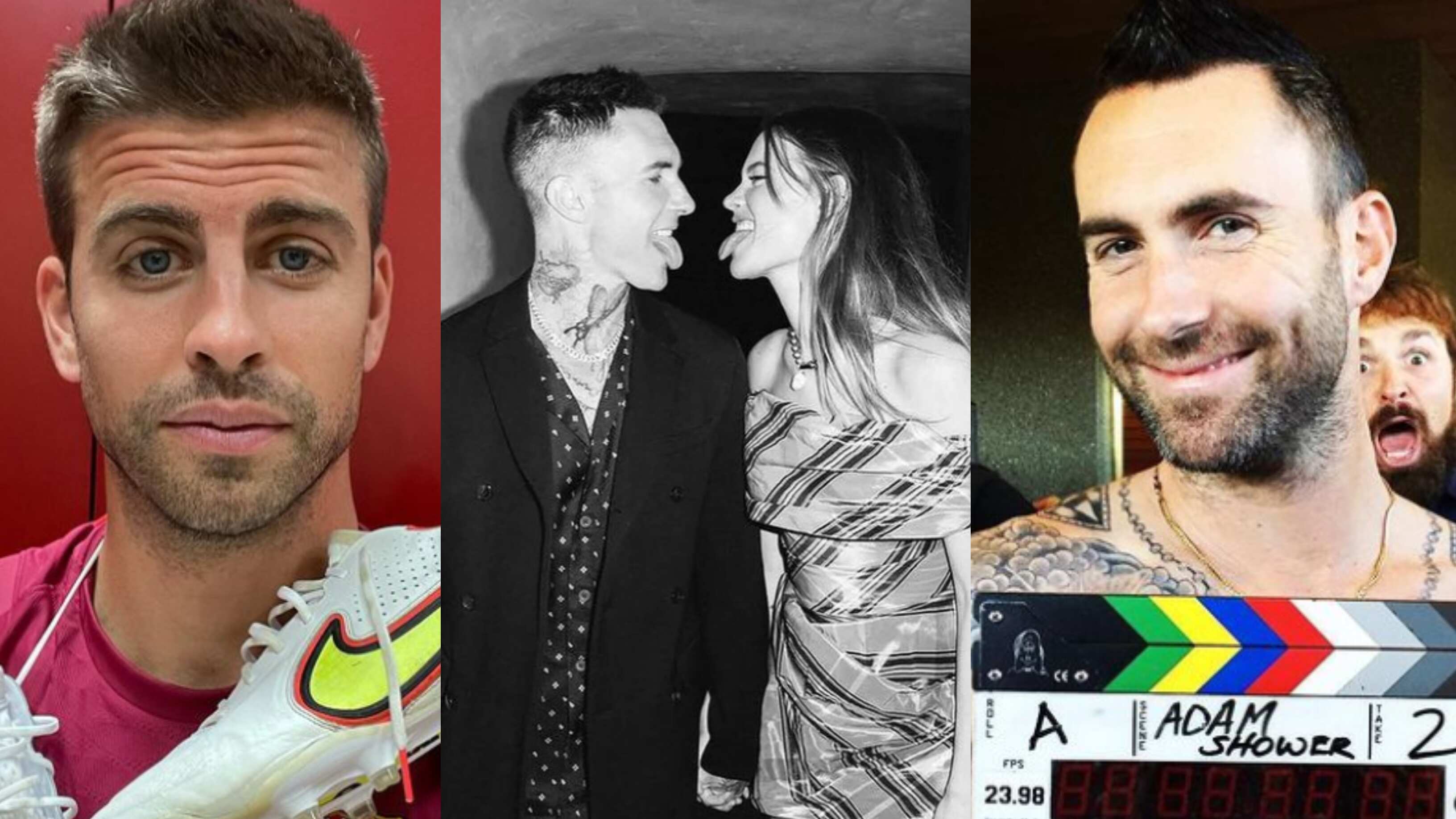 Adam Levine y Piqué han estado en tendencia por sus infidelidades