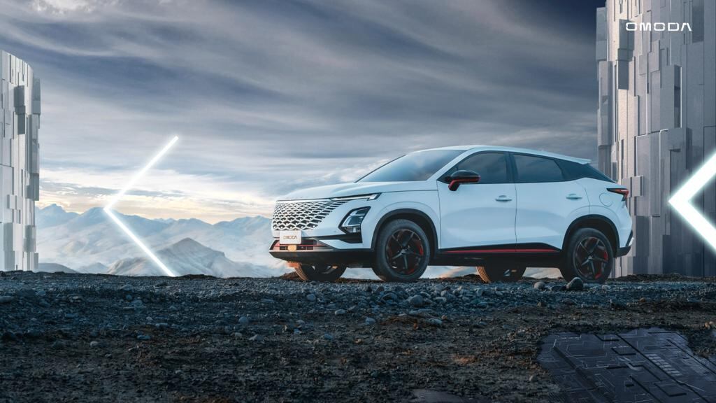 El OMODA es un vehículo parte del grupo de fabricantes de Chery.