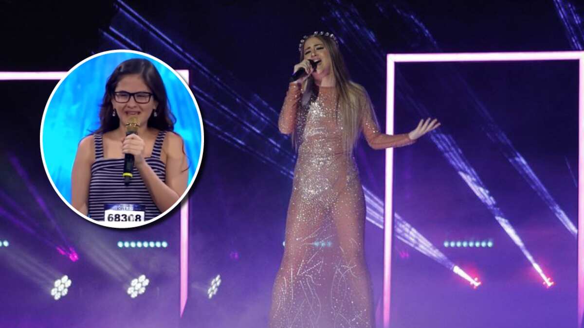 Mar Rendón en Ecuador Tiene Talento cuando tenía 14 años.