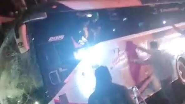 Accidente de tránsito en Alóag