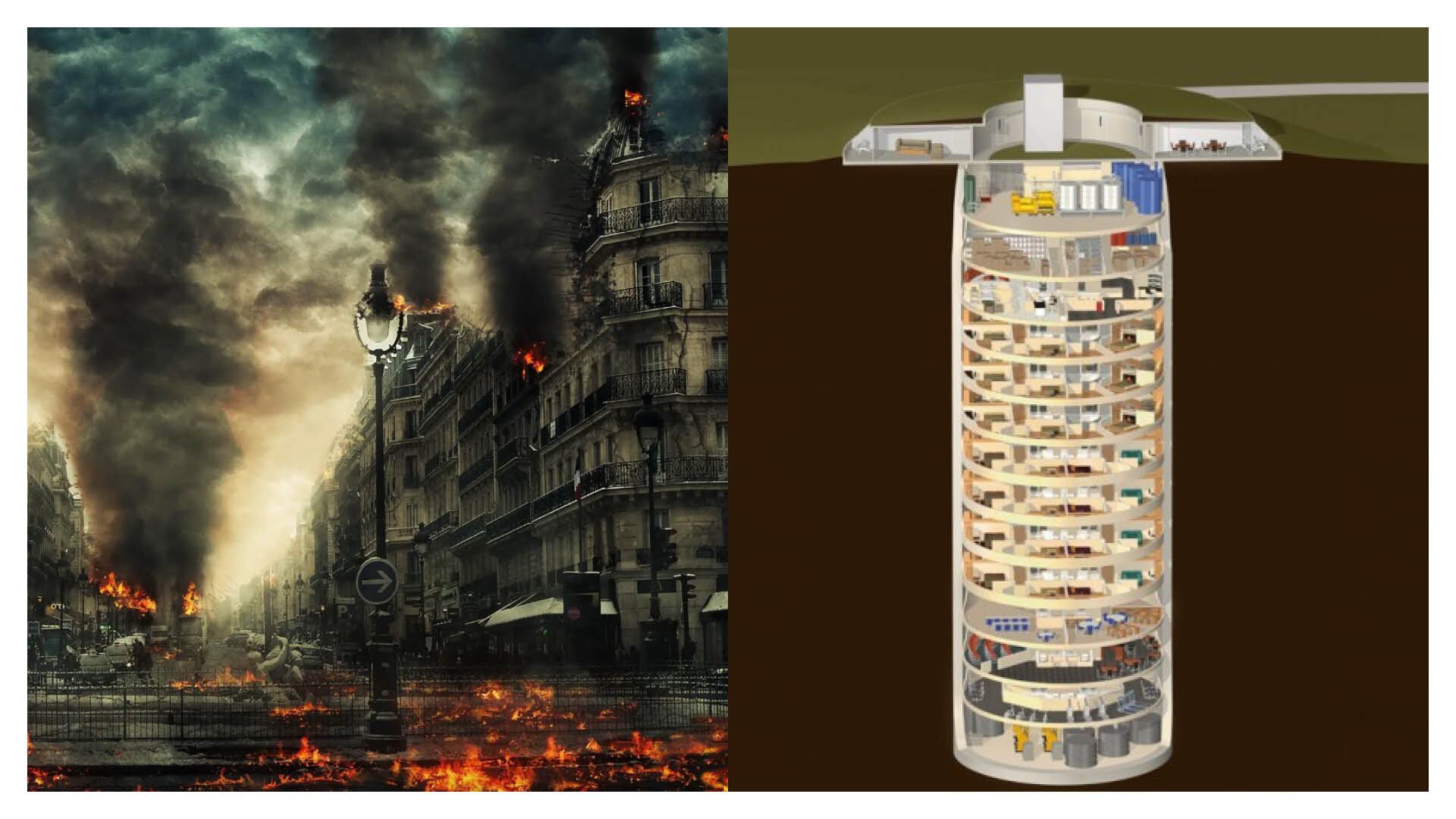 Multimillonarios planean sobrevivir al apocalipsis a toda costa.