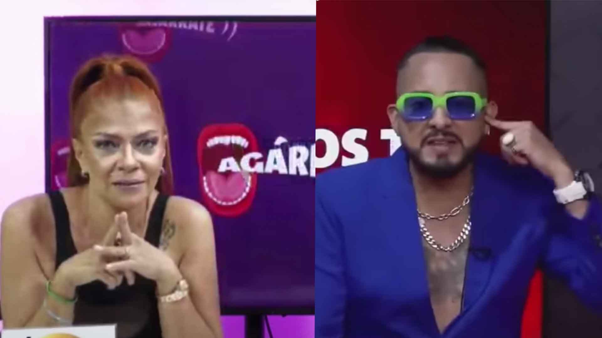 Tábata Gálvez arremetió a Santiago Castro.